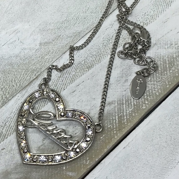 Guess Heart Necklace - Picture 3 of 8